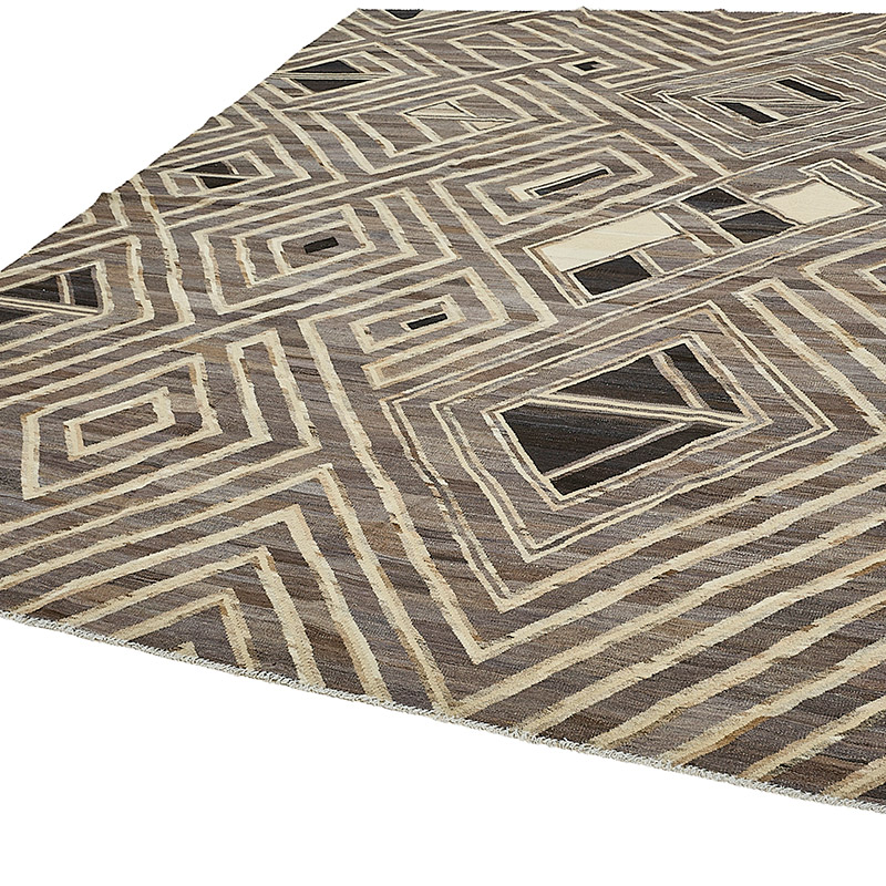 New Hand-Woven Kilim Rug - K0093780