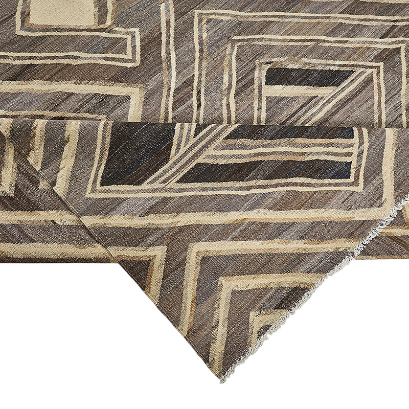 New Hand-Woven Kilim Rug - K0093780