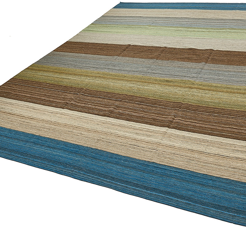 New Hand-Woven Kilim Rug - K0093785