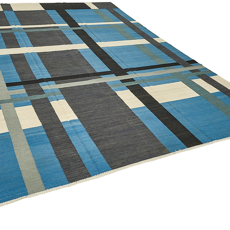 New Hand-Woven Kilim Rug - K0093786