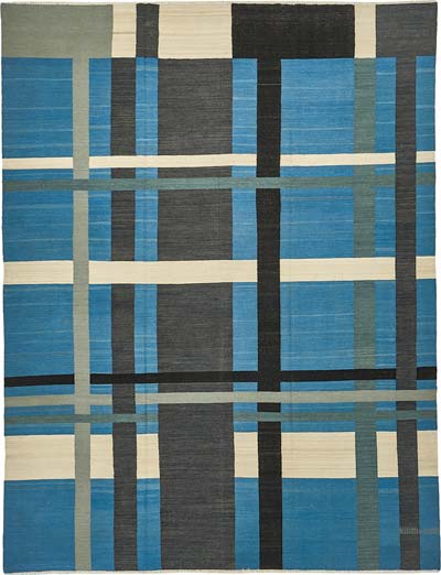 New Hand-Woven Kilim Rug