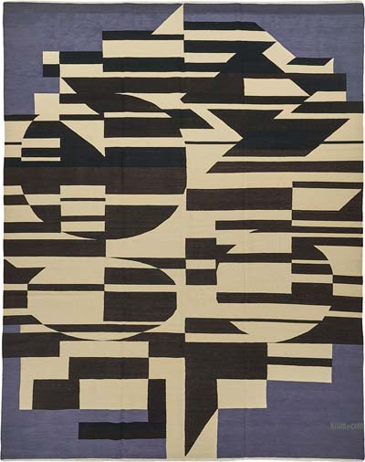 New Hand-Woven Kilim Rug