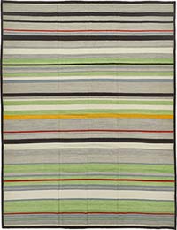New Hand-Woven Kilim Rug