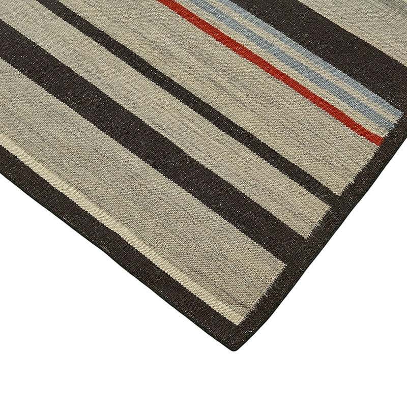 New Hand-Woven Kilim Rug - K0093791
