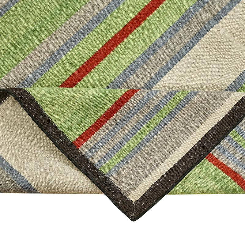 New Hand-Woven Kilim Rug - K0093791