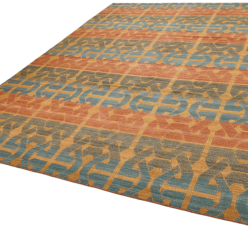New Hand-Woven Kilim Rug - K0093794
