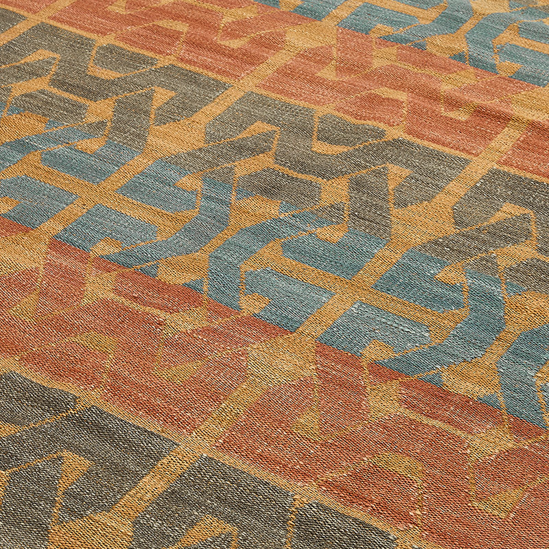 New Hand-Woven Kilim Rug - K0093794