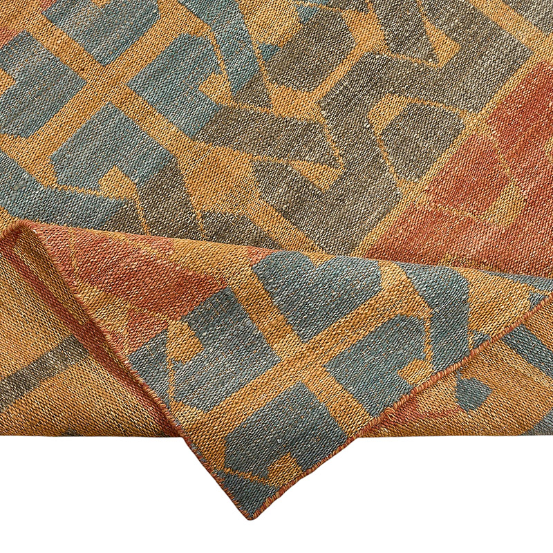 New Hand-Woven Kilim Rug - K0093794
