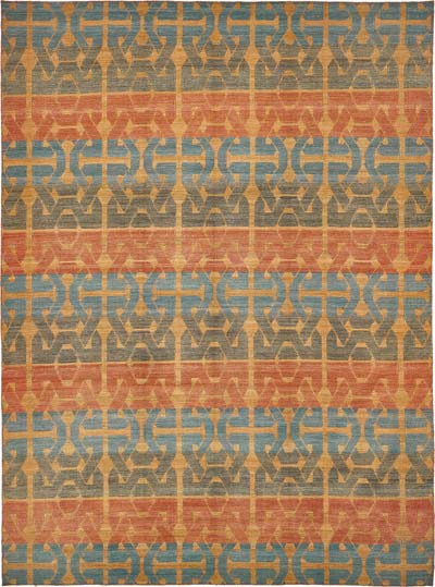 New Hand-Woven Kilim Rug