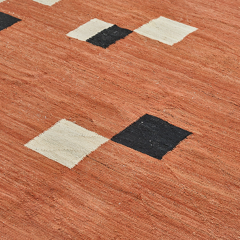 New Hand-Woven Kilim Rug - K0093795