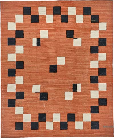 New Hand-Woven Kilim Rug