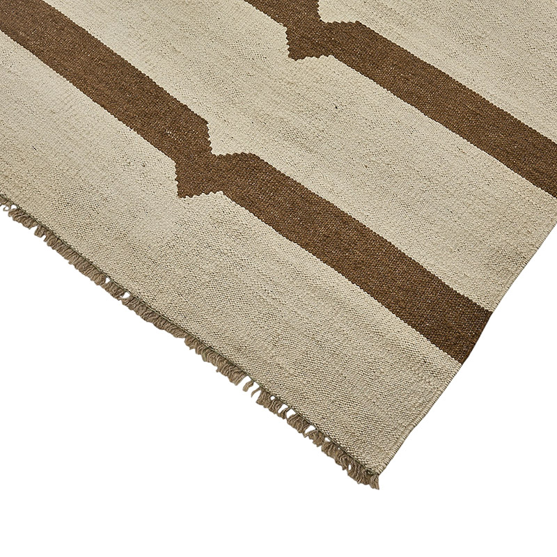 New Hand-Woven Kilim Rug - K0093796