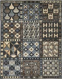 New Hand-Woven Kilim Rug