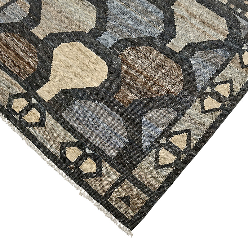 New Hand-Woven Kilim Rug - K0093799