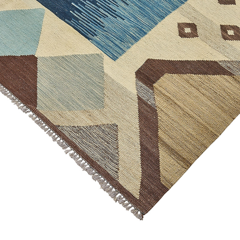 New Hand-Woven Kilim Rug - K0093801