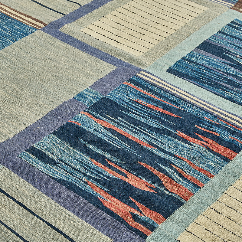New Hand-Woven Kilim Rug - K0093801