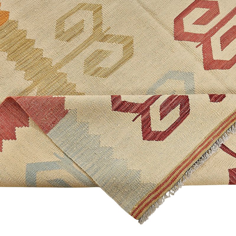 New Hand-Woven Kilim Rug - K0093802