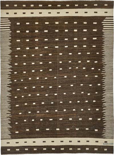 New Hand-Woven Kilim Rug