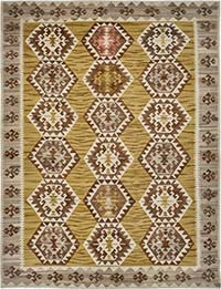 New Hand-Woven Kilim Rug