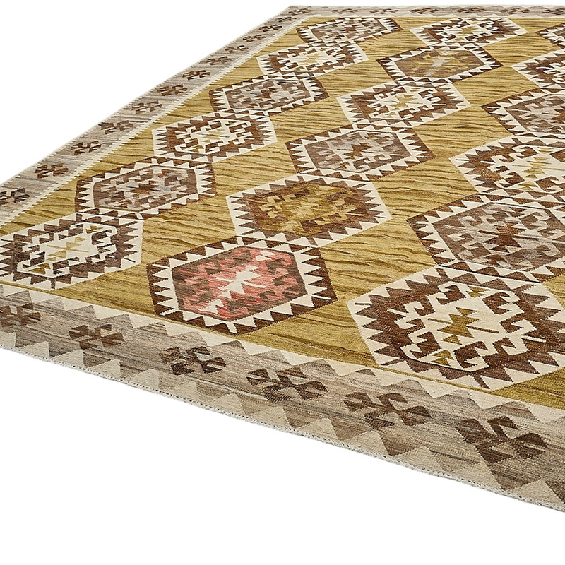 New Hand-Woven Kilim Rug - K0093805