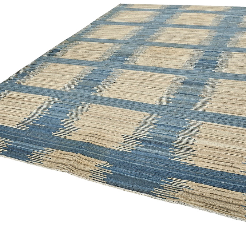 New Hand-Woven Kilim Rug - K0093806