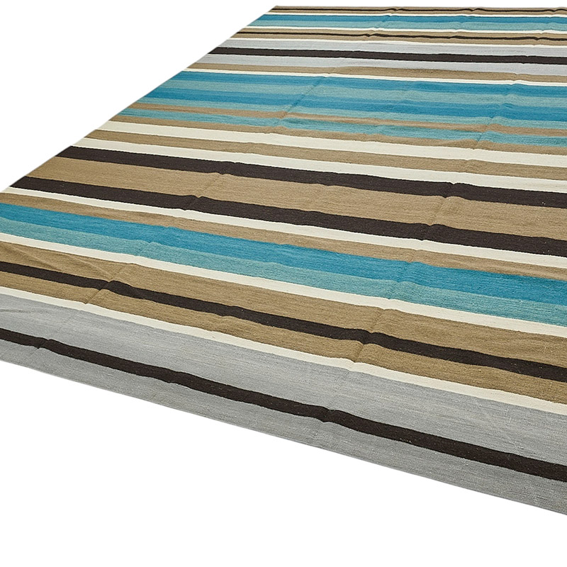 New Hand-Woven Kilim Rug - K0093808