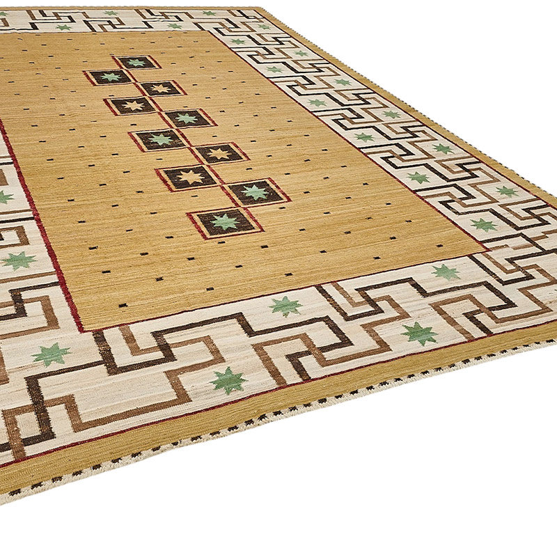 New Hand-Woven Kilim Rug - K0093810