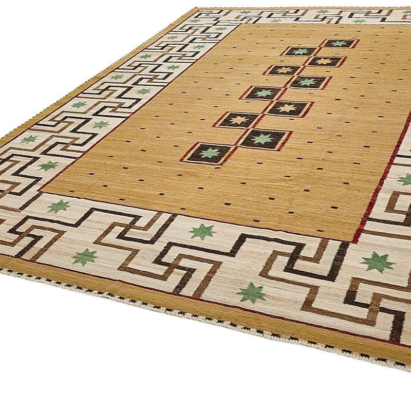 New Hand-Woven Kilim Rug - K0093810