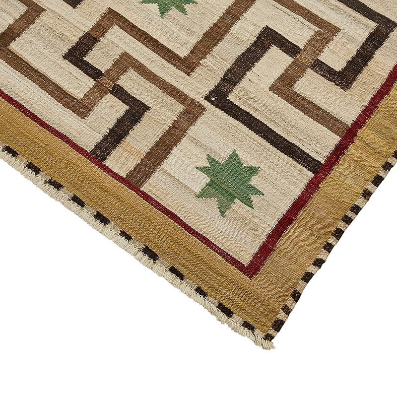New Hand-Woven Kilim Rug - K0093810
