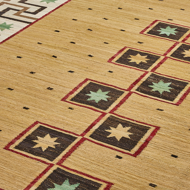 New Hand-Woven Kilim Rug - K0093810