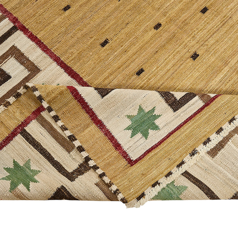 New Hand-Woven Kilim Rug - K0093810