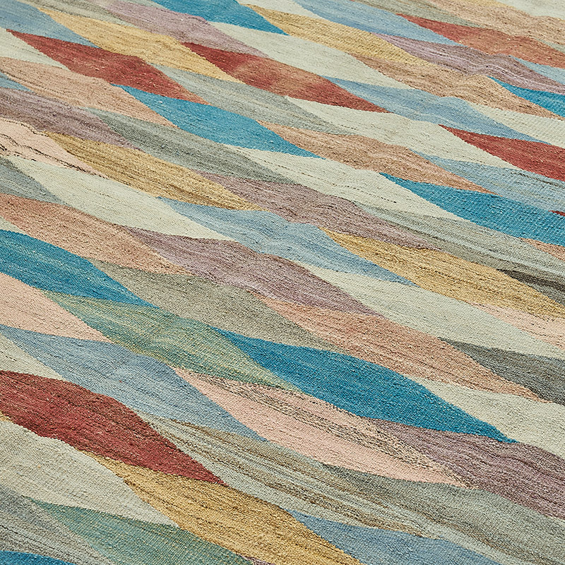 New Hand-Woven Kilim Rug - K0093811