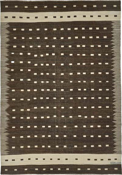 New Hand-Woven Kilim Rug