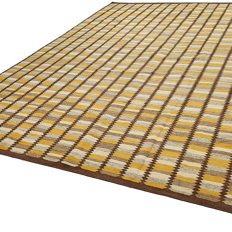 New Hand-Woven Kilim Rug - K0093814