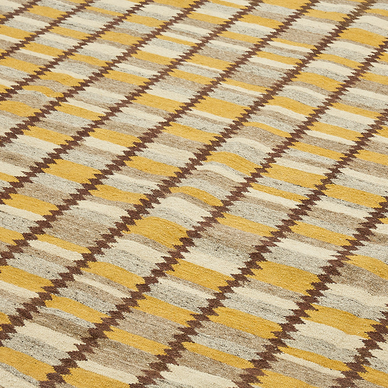 New Hand-Woven Kilim Rug - K0093814