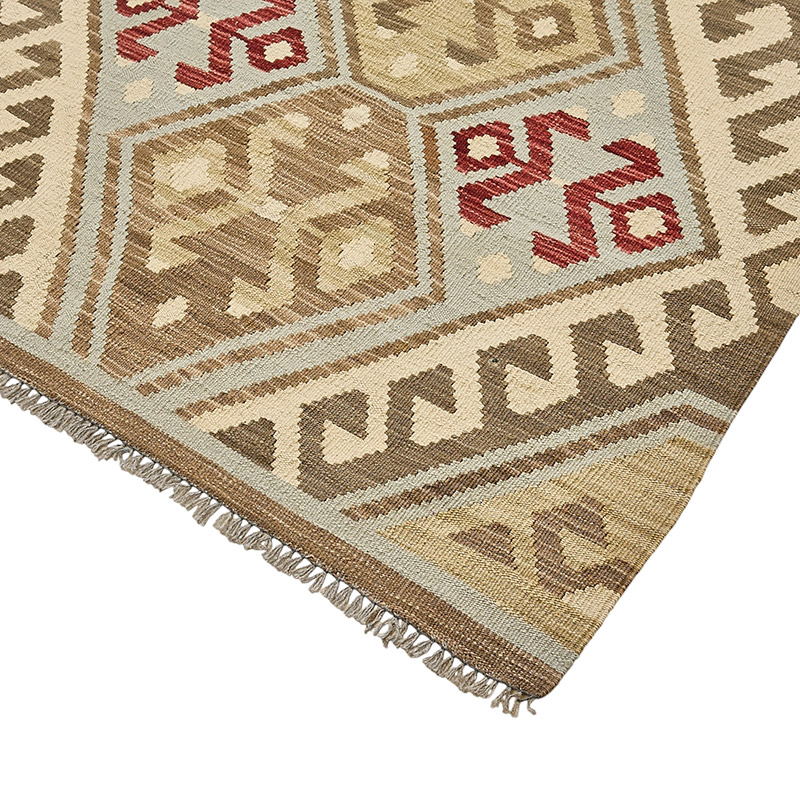 New Hand-Woven Kilim Rug - K0093815