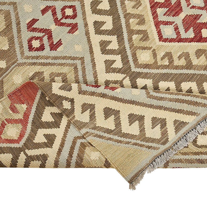 New Hand-Woven Kilim Rug - K0093815