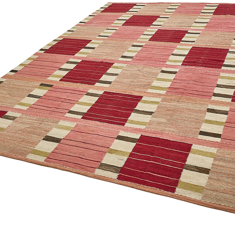 New Hand-Woven Kilim Rug - K0093816