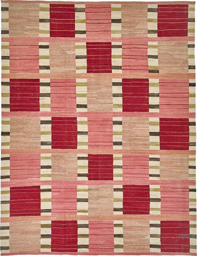 New Hand-Woven Kilim Rug