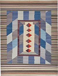 New Hand-Woven Kilim Rug