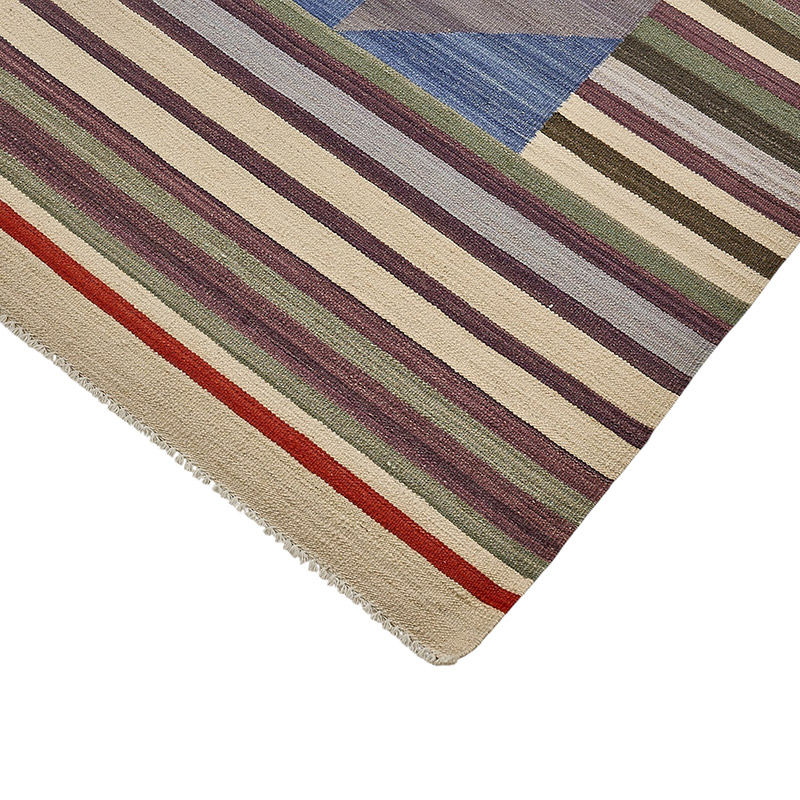 New Hand-Woven Kilim Rug - K0093818