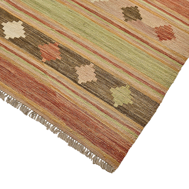 New Hand-Woven Kilim Rug - K0093826