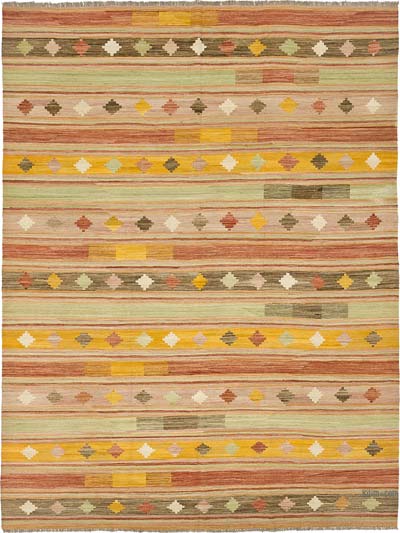 New Hand-Woven Kilim Rug