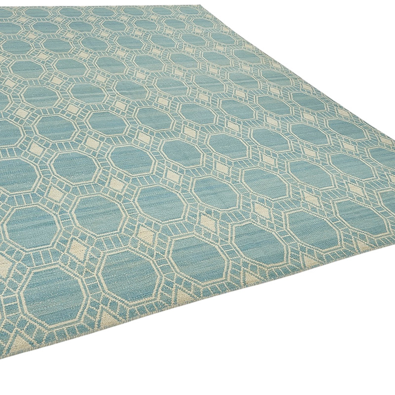 New Hand-Woven Kilim Rug - K0093831