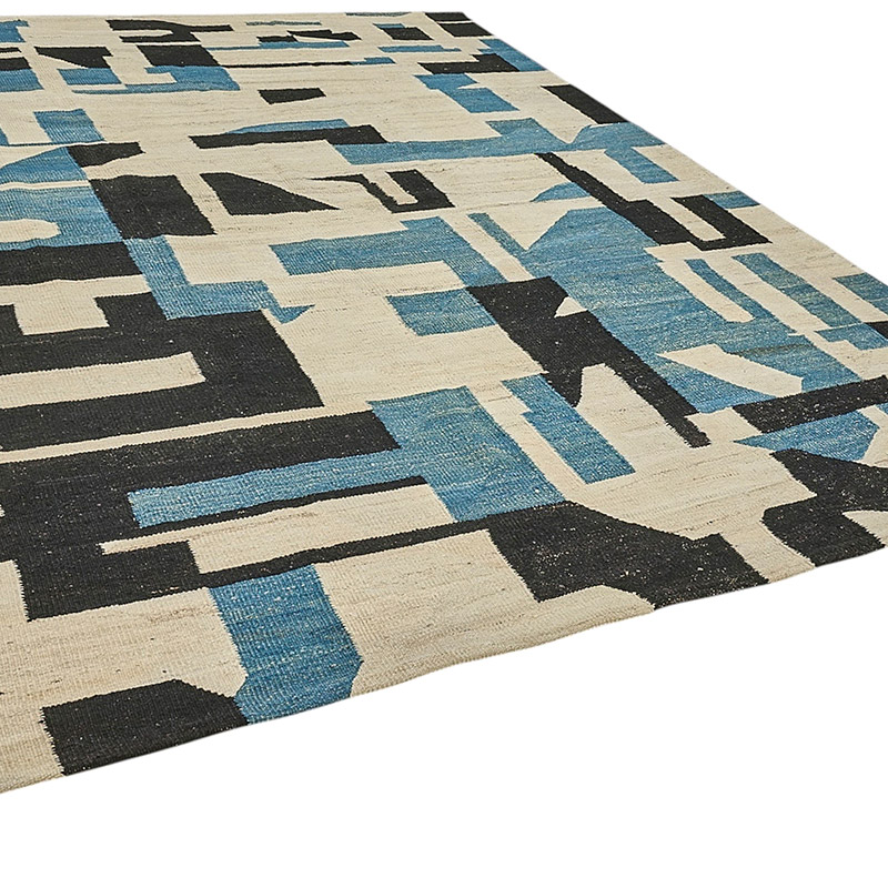 New Hand-Woven Kilim Rug - K0093832