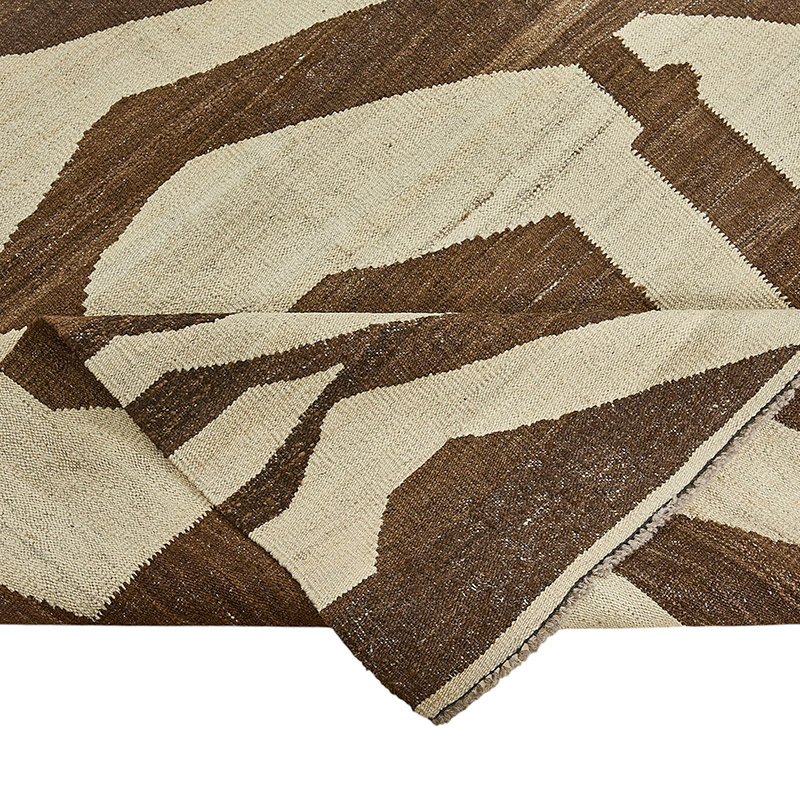 New Hand-Woven Kilim Rug - K0093834