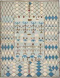 New Hand-Woven Kilim Rug