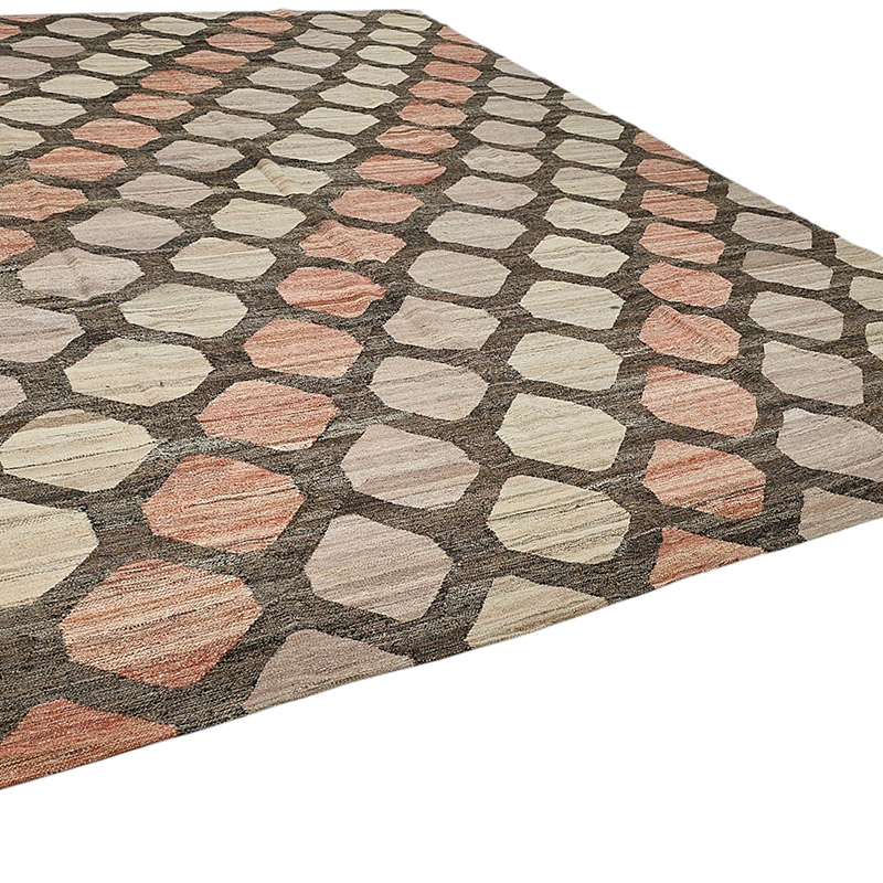 New Hand-Woven Kilim Rug - K0093838