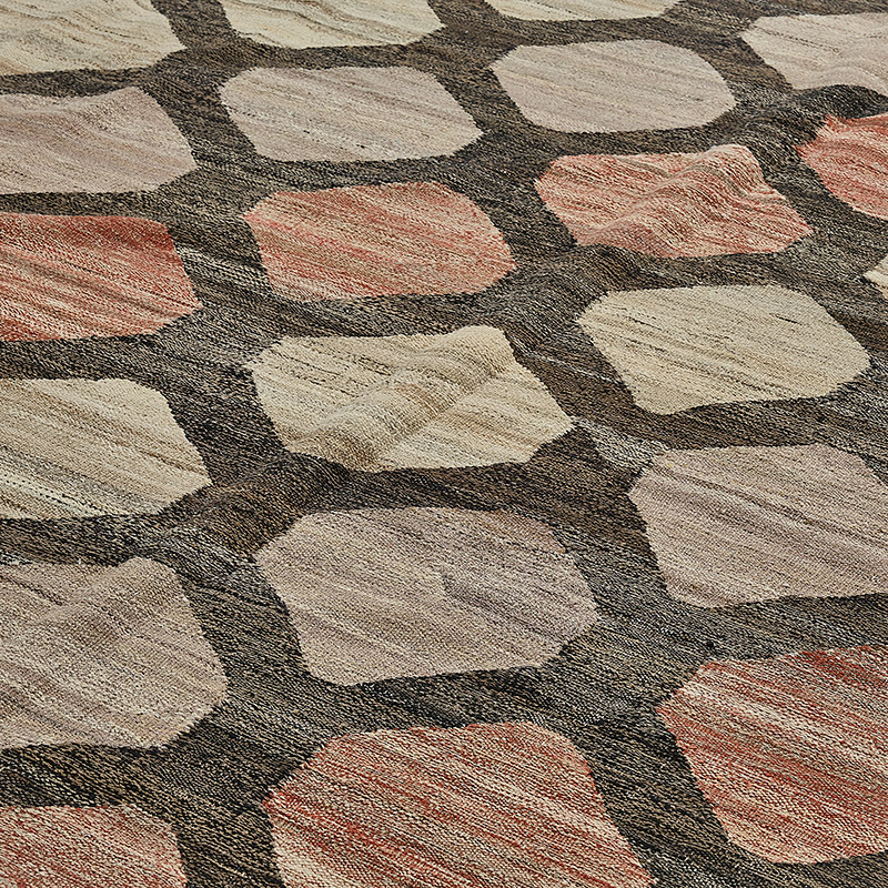 New Hand-Woven Kilim Rug - K0093838