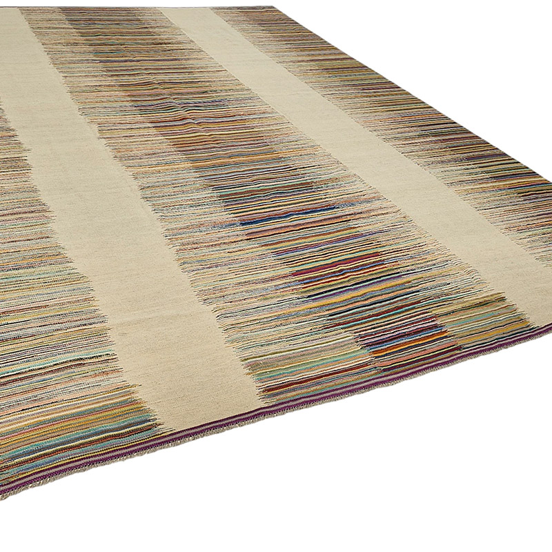 New Hand-Woven Kilim Rug - K0093841